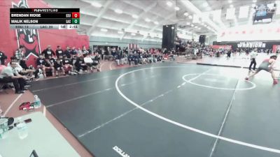 174 lbs Round 1 (4 Team) - Brendan Ridge, East Stroudsburg vs Malik Nelson, Lackawanna College