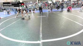 106 lbs Semifinal - Hunter Daniel, All American Wrestling vs Christian Thomas, Aztec Grappling Academy