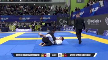 Wiktor Szymon Szczepaniak vs Vitor De Souza Silva Dos Santos 2025 European Jiu-Jitsu IBJJF Championship