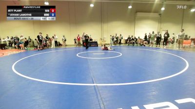 28 lbs Champ. Round 2 - Jett Plant, Top Of The Rock Wrestling Club vs Jovani Lamothe, Mat Demon Wrestling Club