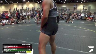 200 lbs Quarterfinals (8 Team) - Ceasar Salas, POWA vs Kaden Patton, Ohio Gold