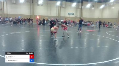 175 lbs Quarterfinal - Cooper Hill, Grappling House vs John Marcum, N/A