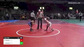 58 lbs Semifinal - Clace Hanlon, Gold Rush vs Lorenzo Urquiza, Bagdad Copperhead WC