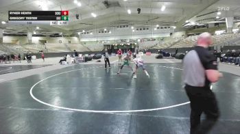 132 lbs 3rd Place - Gregory Tester, Greeneville High School vs Ryker Henth, Station Camp High School