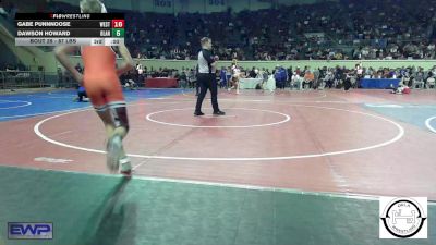 87 lbs Round Of 32 - Vaylen Kinnaird, Poteau vs Ladden Schieber, Newkirk