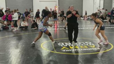 155 lbs Rr Rnd 3 - Emma Akacha, Mat Demon Girls Black - GK12E vs Keishara Tulloch, Razor PinkWave - GK12E