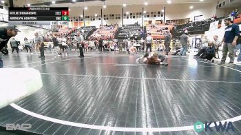 98 lbs Rr Rnd 5 - Kylie Stanhope, Sallisaw Takedown Club 2 vs Addilyn Ashton, Bartlesville Wrestling Club