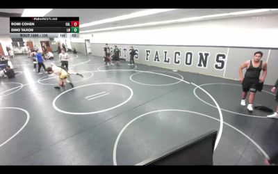 126 lbs Cons. Round 6 - Romi Cohen, Monster Garage Wrestling Club vs Dino Taxon, Live Wire