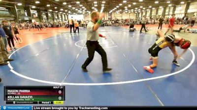 76 lbs Rd# 9- 2:15pm Saturday Final Pool - Kellan Gavazzi, NCWAY National Team vs Mason Parria, Olympia