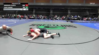 190 lbs Consi Of 16 #1 - Emerson Claeys, Pomona vs Liam Lander, West Linn