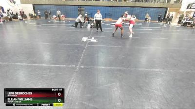 165 lbs Semifinal - Elijah Williams, Mountainside vs Levi DesRoches, Riverside