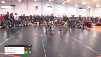 85 lbs Final - Jacob Honaker, Tristate Elite vs Cameron Olenchick, Rogue Wrestling Club