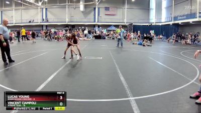 64 lbs Finals (2 Team) - Lucas Young, Ragin Raisins Concord vs Vincent Ciampoli, Xtreme Team