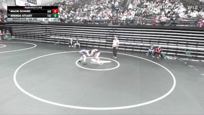 4A 105 lbs Cons. Round 1 - Brenda Stuart, Tooele vs Macie Schurz, Uintah