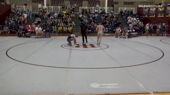 126 lbs Quarterfinal - Jackson Bond, Baylor School vs Walker Warshaw, Mount Vernon