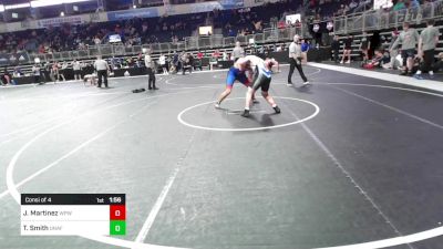 192 lbs Consi Of 4 - John Martinez, Wolf Pack Wrestling Club vs Trent Smith, Unaffilated