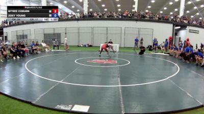 115 lbs Ny'Ree Coburn, Oklahoma vs Zoey Young, Oregon