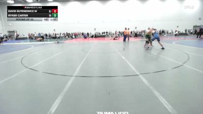 160 lbs Round Of 32 - David Butenewicz III, NJ vs Ryker Carter, VA