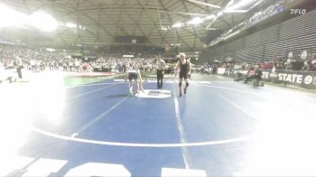 Boys 1A 144 lbs Champ. Round 2 - Gavin Compton, Mount Baker vs Luke Kerrigan, Cascade Christian