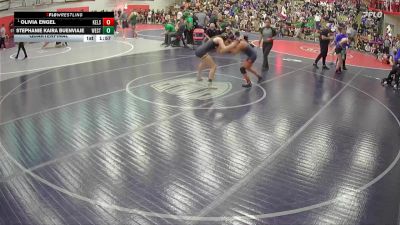 125 lbs Quarterfinal - Olivia Engel, Kelso vs Stephanie Kaira Buenviaje, Westview