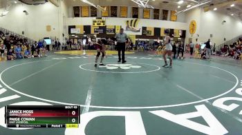 110 lbs Round 2 - Paige Cowan, East Liverpool vs Janice Moss, Garfield (Akron)