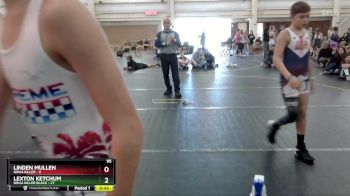 100 lbs Round 3 (6 Team) - Kingston Stricker, Ninja Killer Black vs Kolton Keller, Ninja Killer