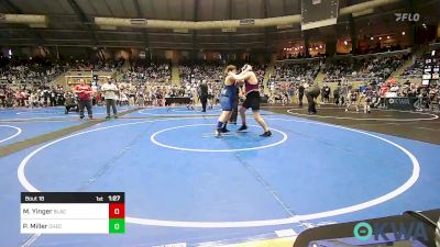 Round Of 16 - Matthew Yinger, Blackwell Wrestling Club vs Payden Miller, Checotah Matcats