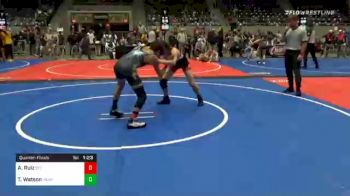 119 lbs Quarterfinal - Aiden Ruiz, Sallisaw Takedown Club vs Tucker Watson, Henryetta Knights Wrestling Club