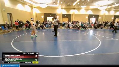 175 lbs Semifinal - Bryan Freeman, Sanderson Wrestling Academy vs Bryson Ferguson, Carbon Wrestling