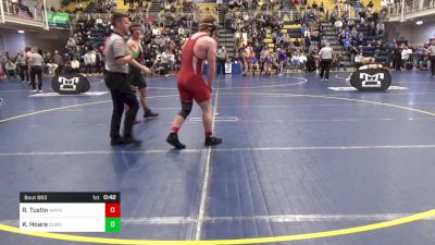 215 lbs Consy 6 - Roan Tustin, Waynesburg vs Kendahl Hoare, DuBois