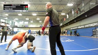 197 lbs Semifinal - Max Millin, Tiffin vs Ronnie Thomas, Findlay