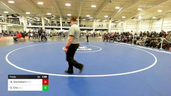 195 lbs Final - Bennett Sonneborn, Natick vs Denis Cha, Arlington