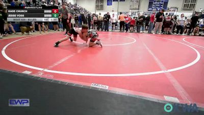 80 lbs Rr Rnd 4 - Kade Church, Skiatook Youth Wrestling vs Jesse Voss, Skiatook Youth Wrestling