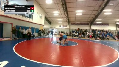 215 lbs Cons. Round 5 - Logan Hibbs, Campbell County vs Joshua Raney, Sheridan