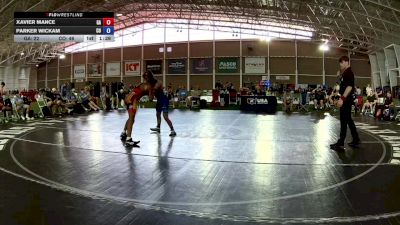 132 lbs Xavier Mance, Georgia vs Parker Wickam, Colorado