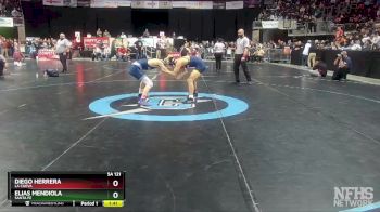 5A 121 lbs Champ. Round 1 - Elias Mendiola, Santa Fe vs Diego Herrera, La Cueva