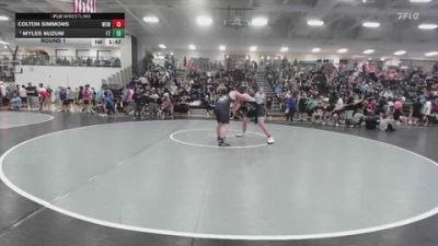 285 lbs Round 1 - Myles Nuzum, Father Tolton vs Colton Simmons, War Eagle Wrestling