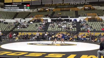 174 lbs Cons. Round 1 - Peyton Westpfahl, Missouri vs Connor Gaynor, South Dakota State