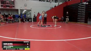145 lbs Semifinal - Sadie Burke, Vinton-Shellsburg vs Tayla Stiefel, East Buchanan