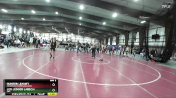 100 lbs Champ. Round 2 - Leo Ledger Larson, JWC vs Hunter Leavitt, Champions Wrestling Club