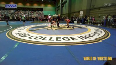 73 lbs Consi Of 4 - Reza Khademi, Daniel Cormier Wrestling Academy vs Cato Rickel-Cruz, Team Aggression