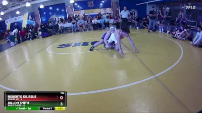 132 lbs Round 3 (8 Team) - Dillon Smith, Eagle Empire vs Roberto DeJesus, Braves WC