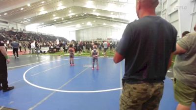 66 lbs Rr Rnd 1 - Bryson Valenzuela, Dominate Club Wrestling vs Isaiah Johnson, Team Montana