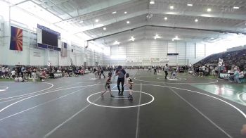 49 lbs Quarterfinal - Penelope Degroat, Dominate Club Wrestling vs Franklin Phifer, No Team