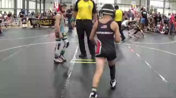 75 lbs Round 4 (6 Team) - TJ Richardson, The Funky Singlets Yellow vs Landon Piovarchy, Steel Valley Pscychos