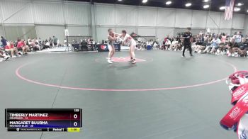 135 lbs Placement Matches (8 Team) - Timberly Martinez, Colorado vs Margaret Buurma, Michigan Blue