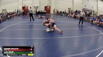 110 lbs Round 2 (6 Team) - Conner Spaletta, Idaho vs Luke Seiler, Kansas Rattlers