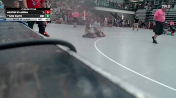 48-52 lbs Cons. Round 1 - Sam Smith, Stockton Renegades vs Ashton Chatman, Champions Wrestling Club