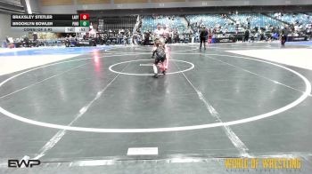 60 lbs Consi Of 8 #2 - Braxsley Stetler, Lady Warriors United vs Brooklyn Bowler, Pindrops