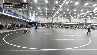 165 lbs Consi Of 32 #2 - Vaughn Spencer, Lehigh - UnAttached vs Declan Casey, Naval Academy